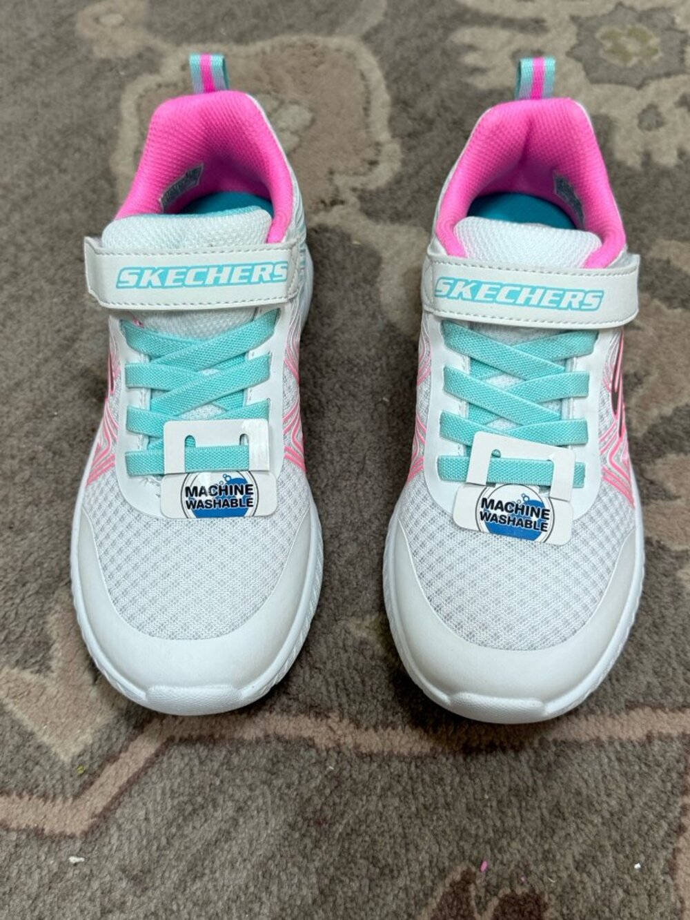 Skechers Kids' Microspec Plus-Swirl Sweet Sneakers